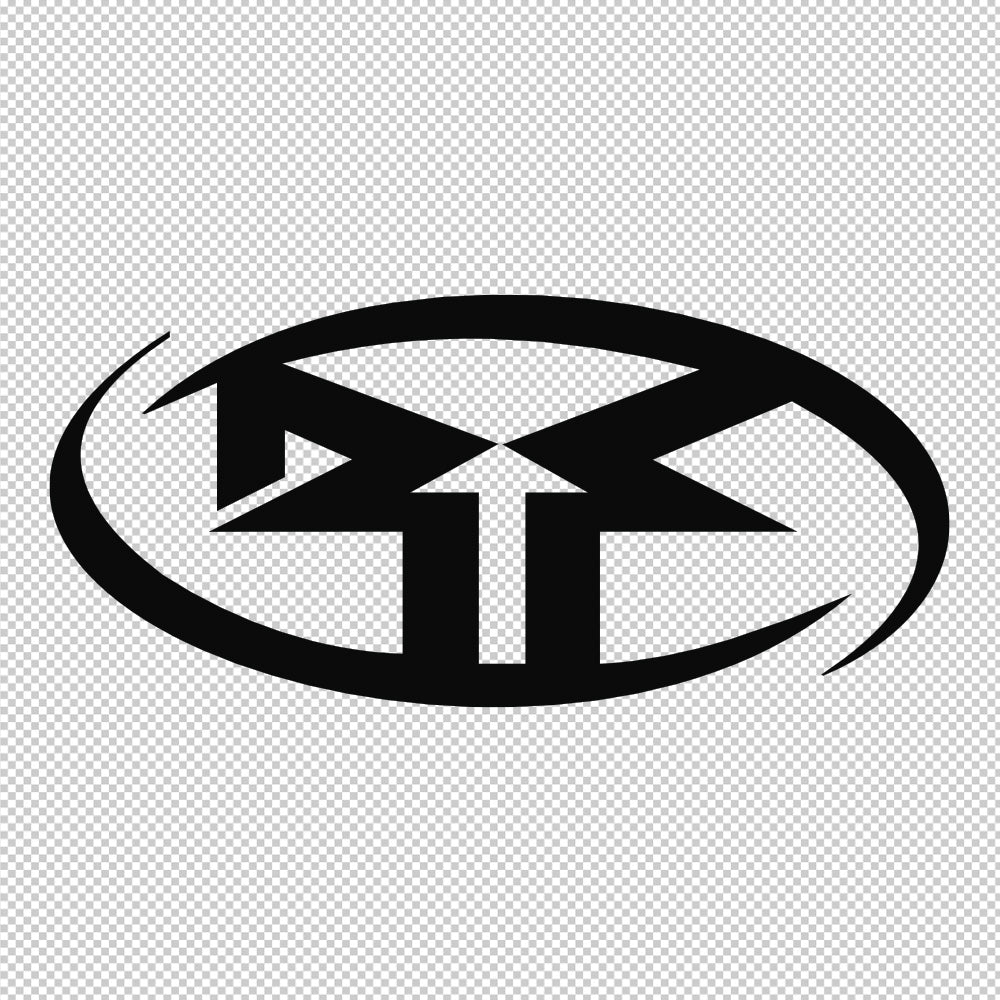 Rockford Fosgate RF Gold Chrome Sticker Decals (not printed)