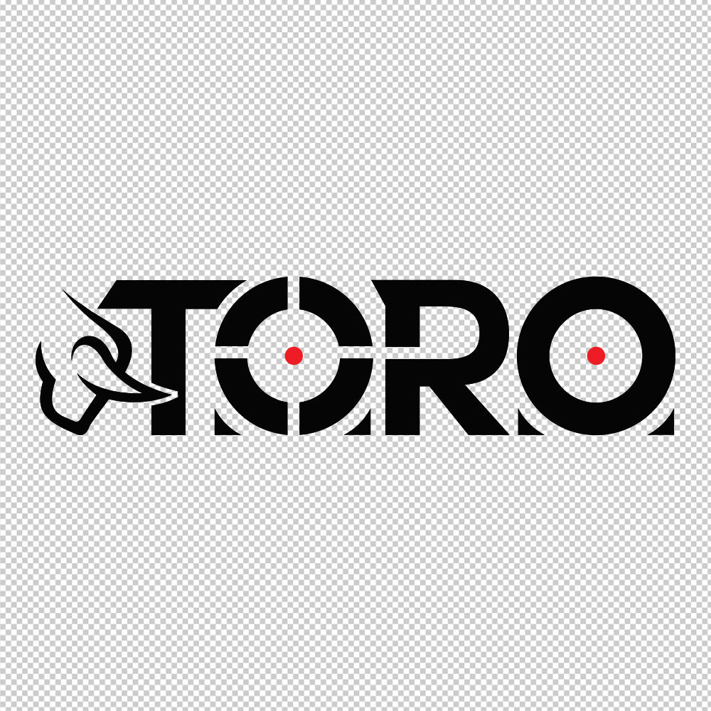 Taurus Toro Optics Sticker Decals (not printed)