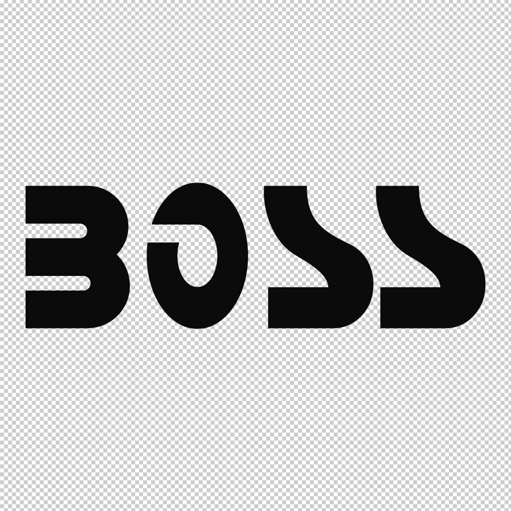 Boss Audio Sticker Decals (not printed)