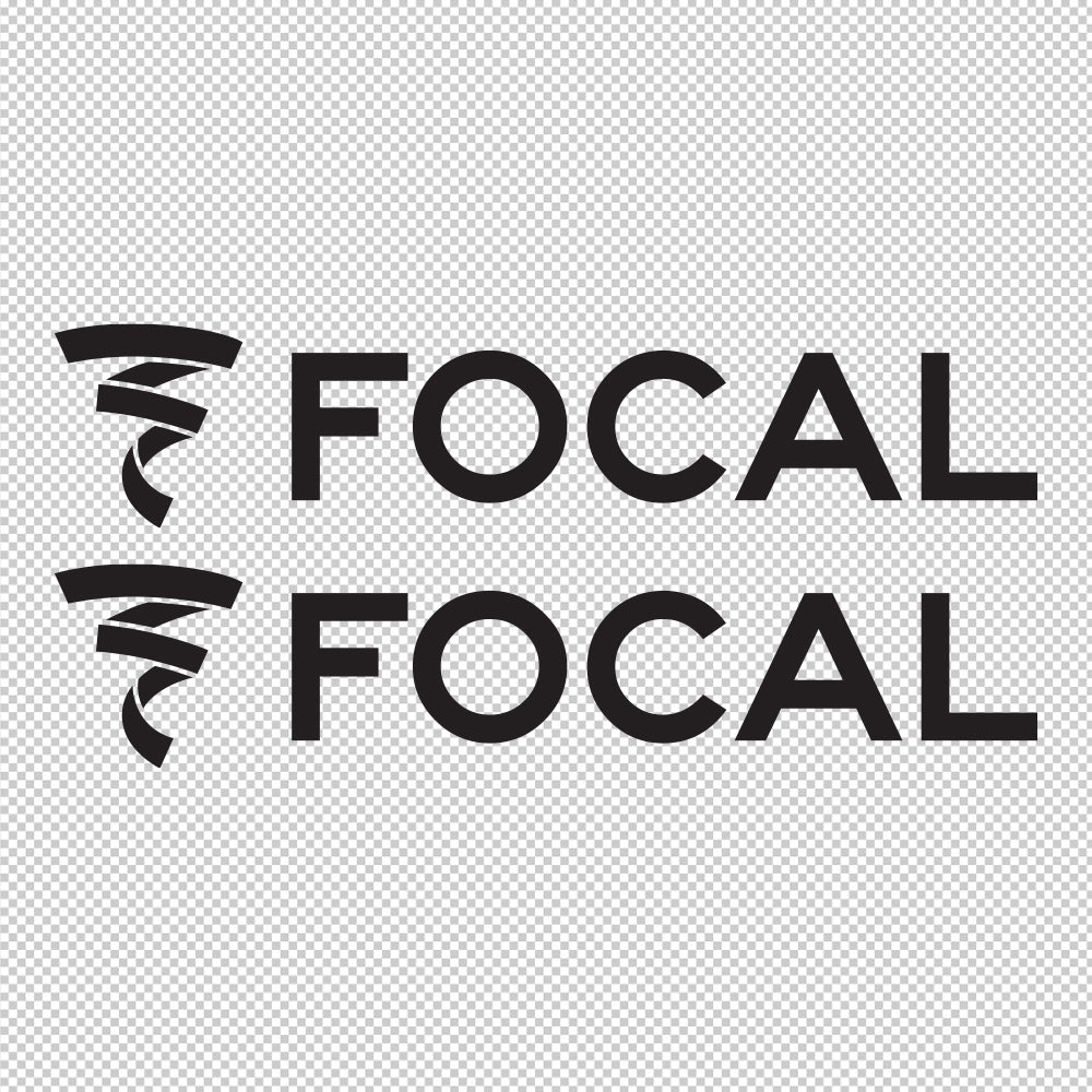Focal Sticker Decals (not printed)