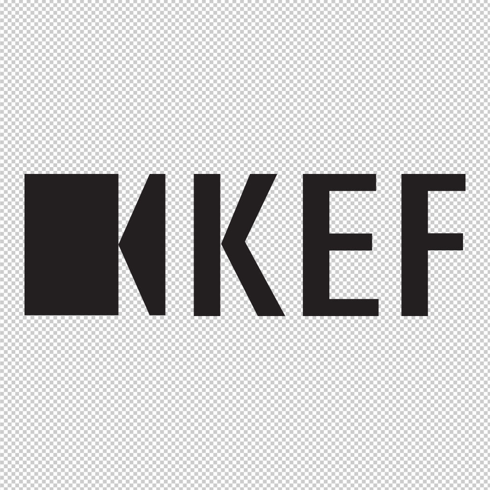 KEF Sticker Decals (die cut not printed)