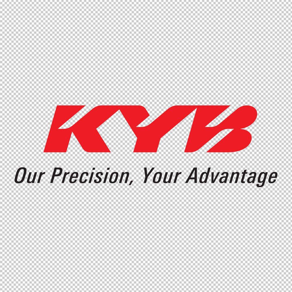 KYB Kayaba Sticker Decals (not printed) dual color