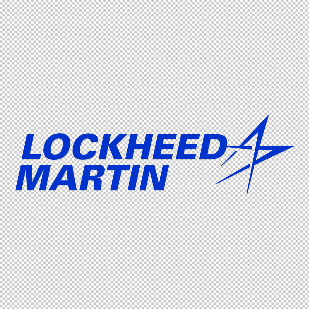 Lockheed Martin Sticker Decals (not printed)