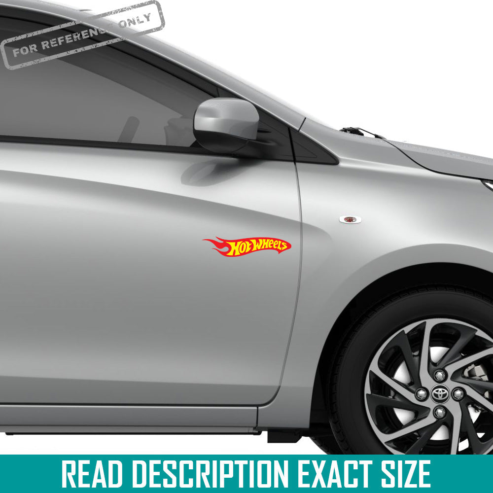 Hot Wheels Decals (not printed) dual color