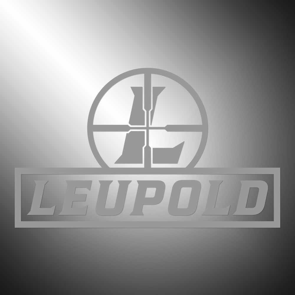 Leupold Optics Sticker Decals (die cut not printed)