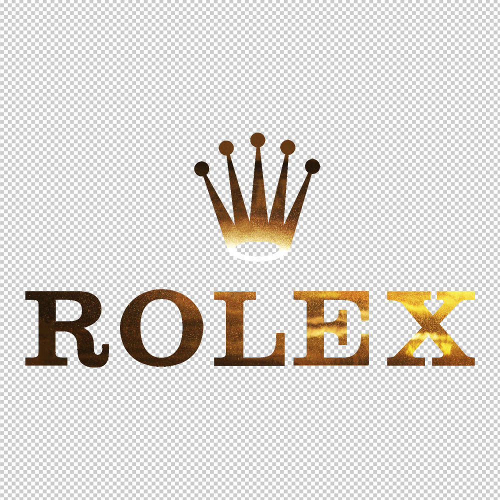 rolex gold sticker