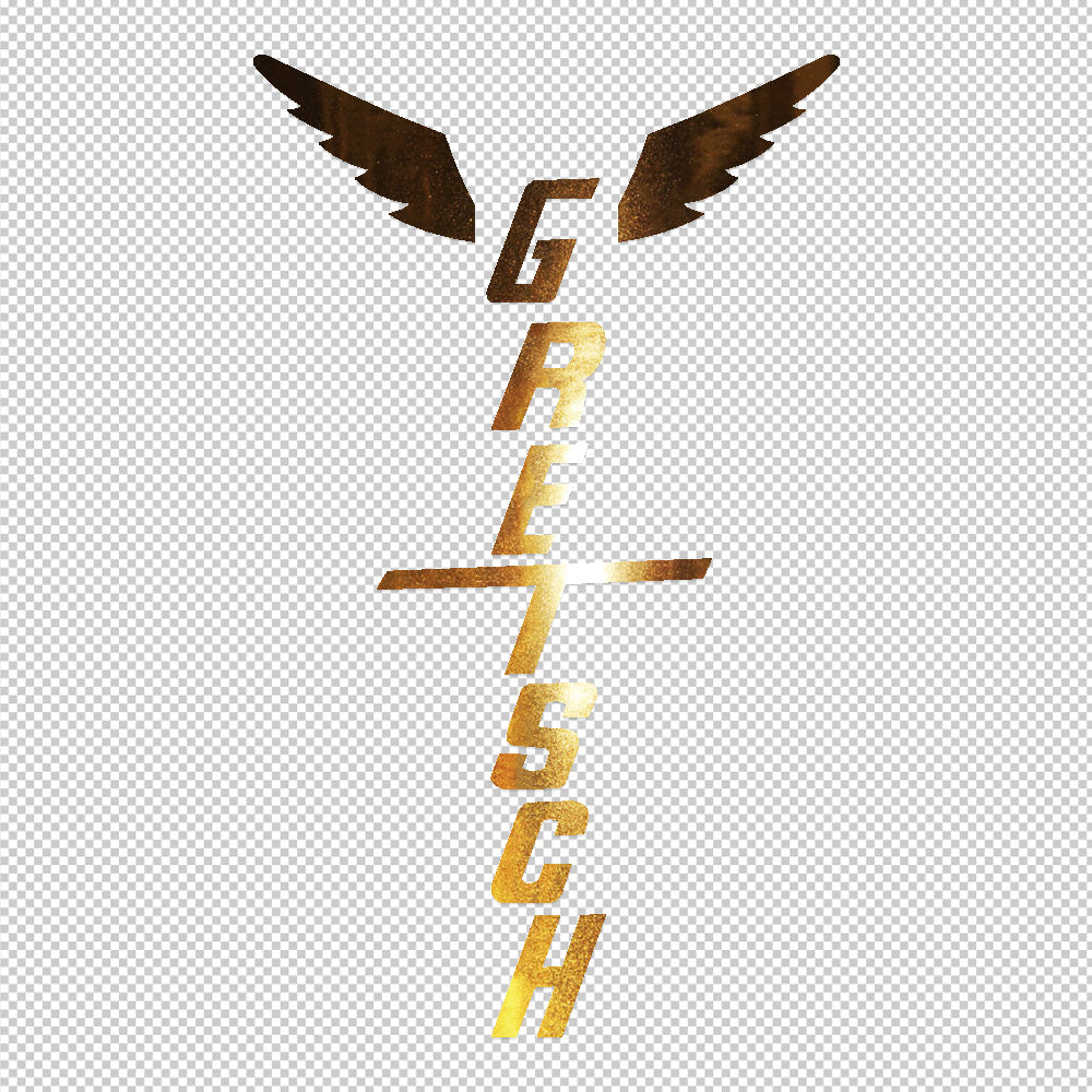 Gretsch Falcon Sticker Decals (die cut not printed) (Copy)
