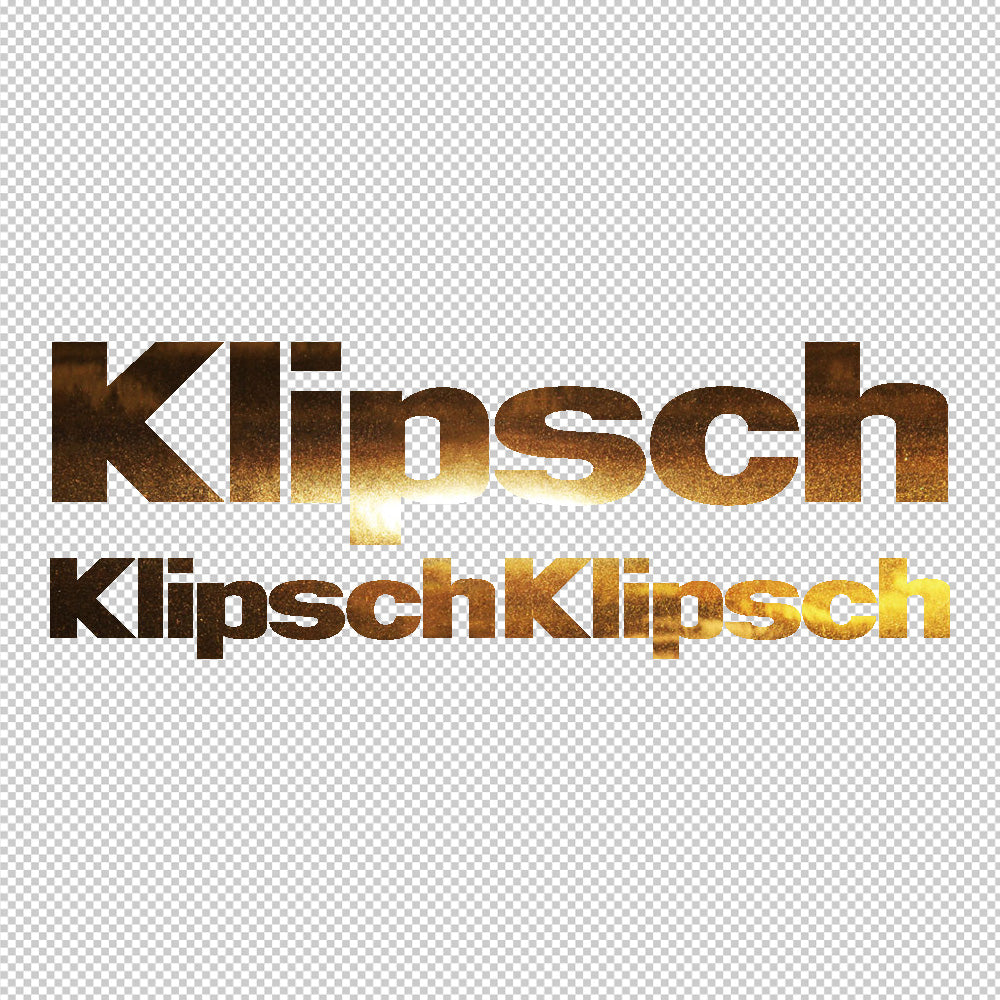 Klipsch 3X Sticker Decals (not printed)
