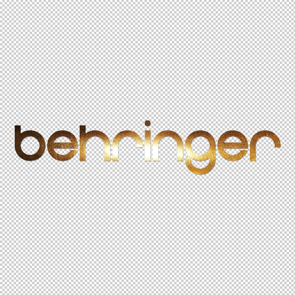 Behringer Sticker Decals (not printed)