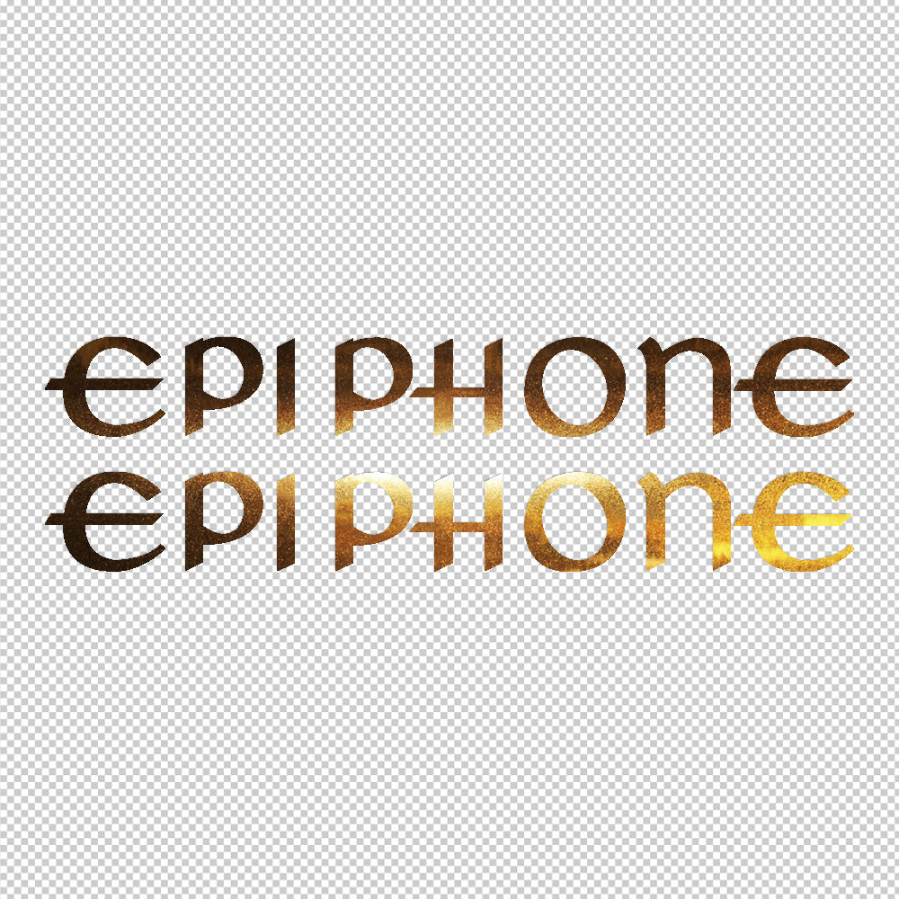 Epiphone Modern Sticker Decals (not printed)