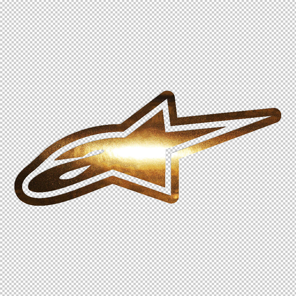 Alpinestars Sticker Decals (die cut not printed)