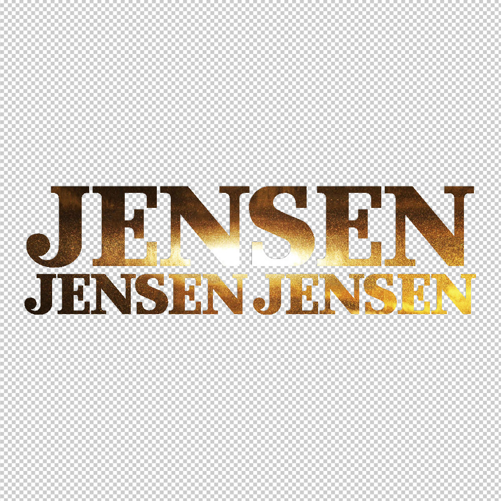 Jensen Sticker Decals (not printed)