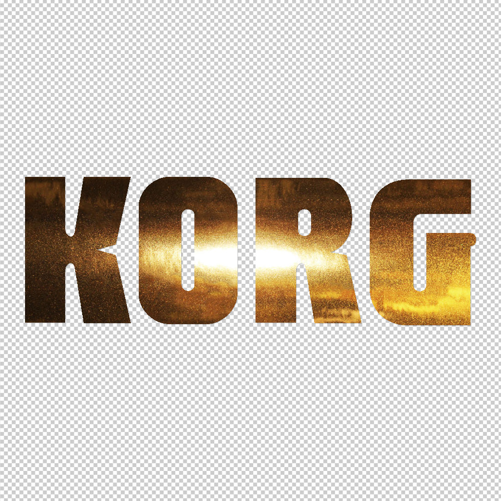 Korg Sticker Decals (not printed)