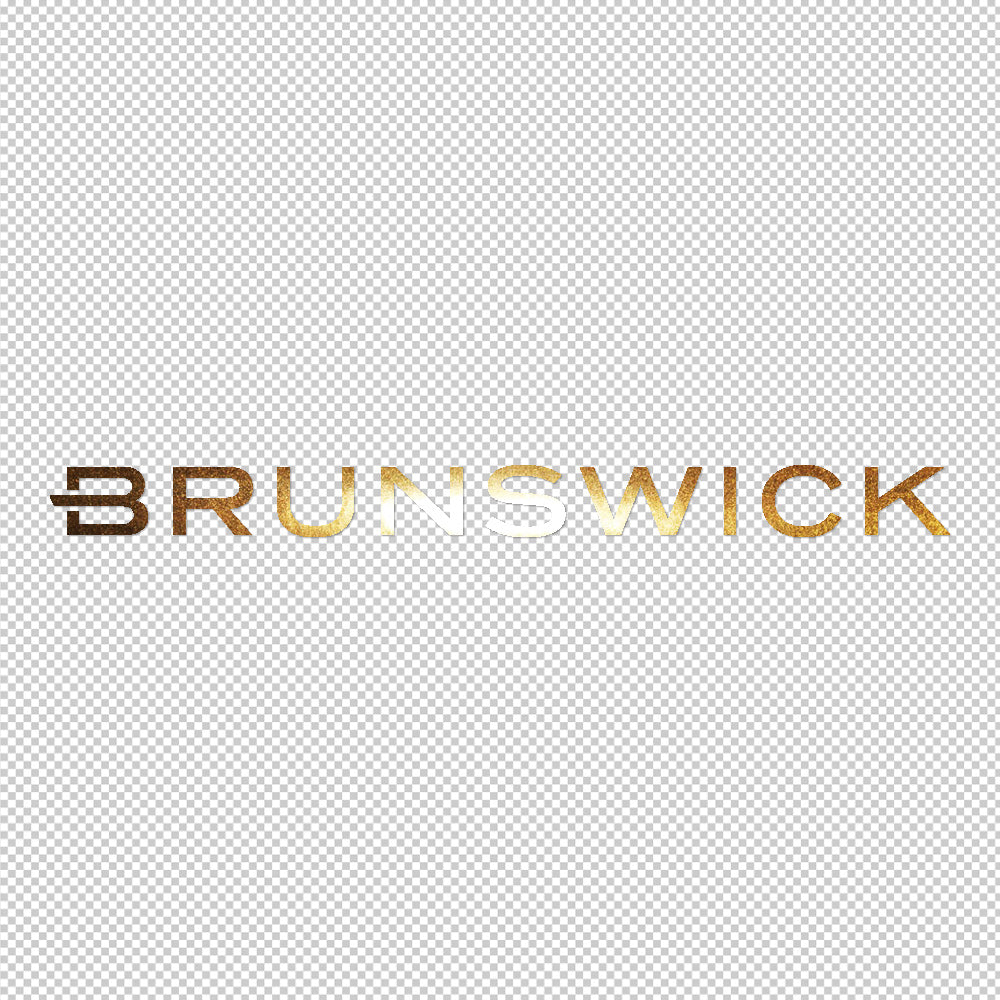 Brunswick Sticker Decals (not printed) GPS