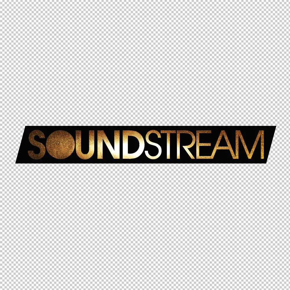 Soundstream Sticker Decals (not printed) dual color