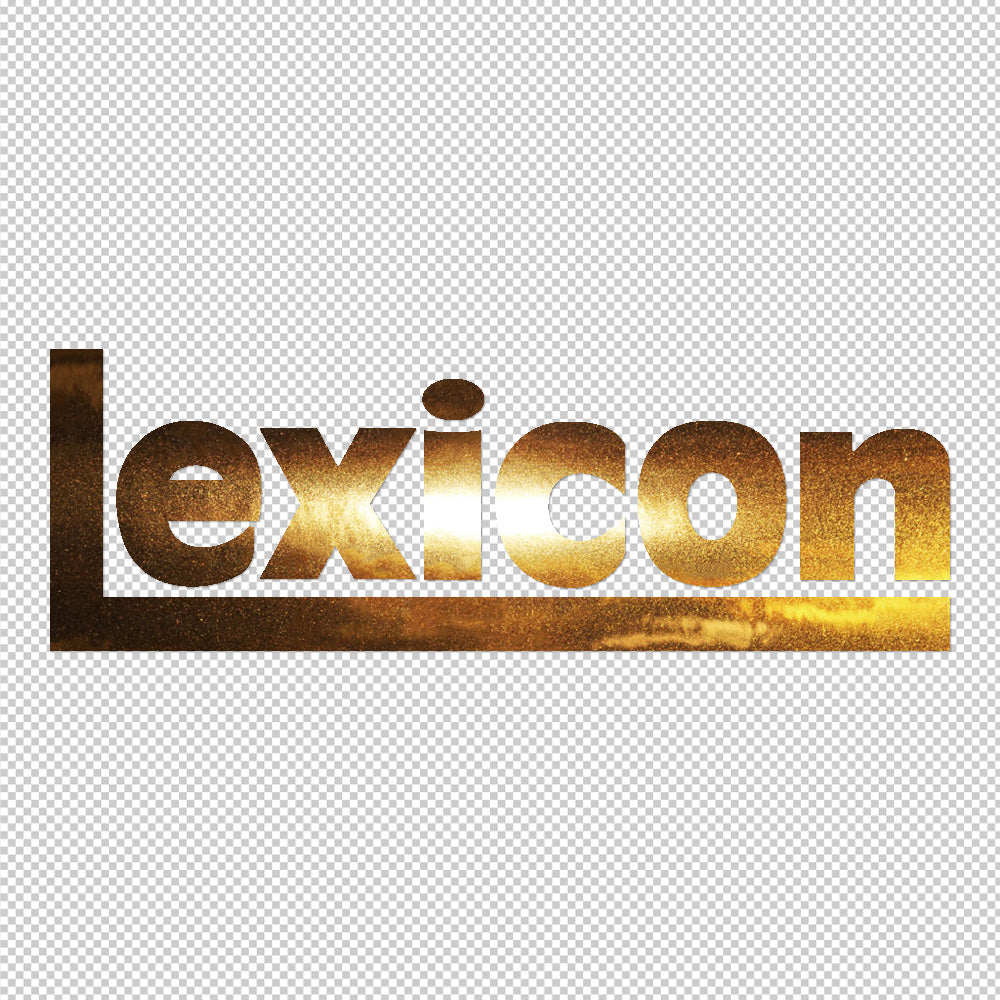 Lexicon Sticker Decals (not printed)