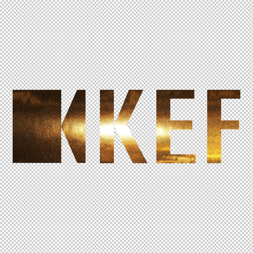 KEF Sticker Decals (die cut not printed)