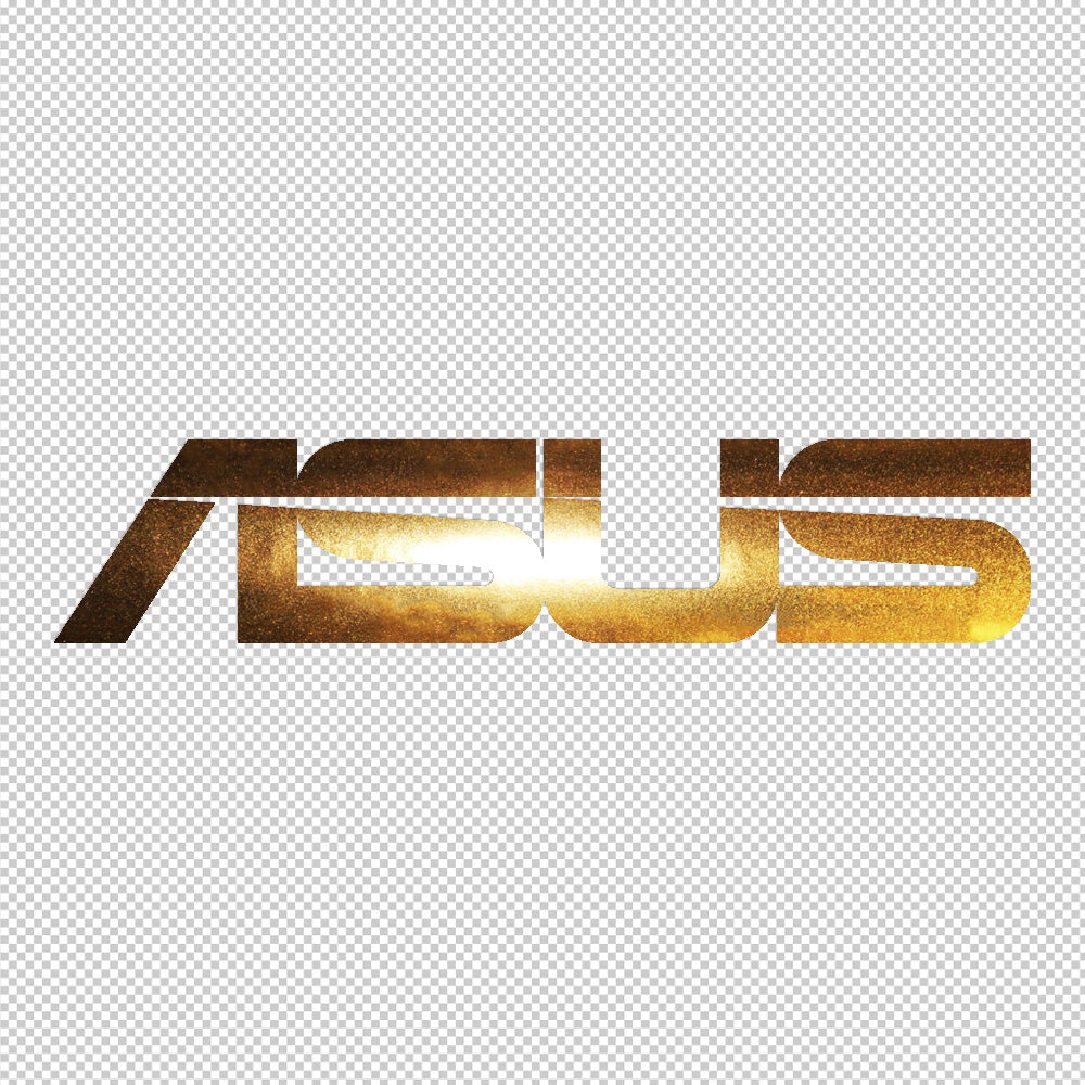 ASUS Sticker Decals (die cut not printed)