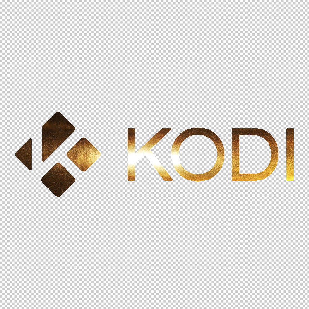 KODI  Sticker Decals (not printed)