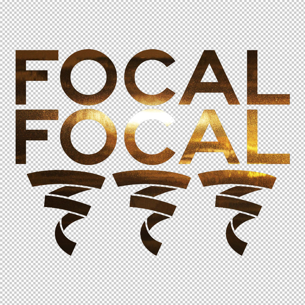 Focal Sticker Decals Set (die cut not printed)