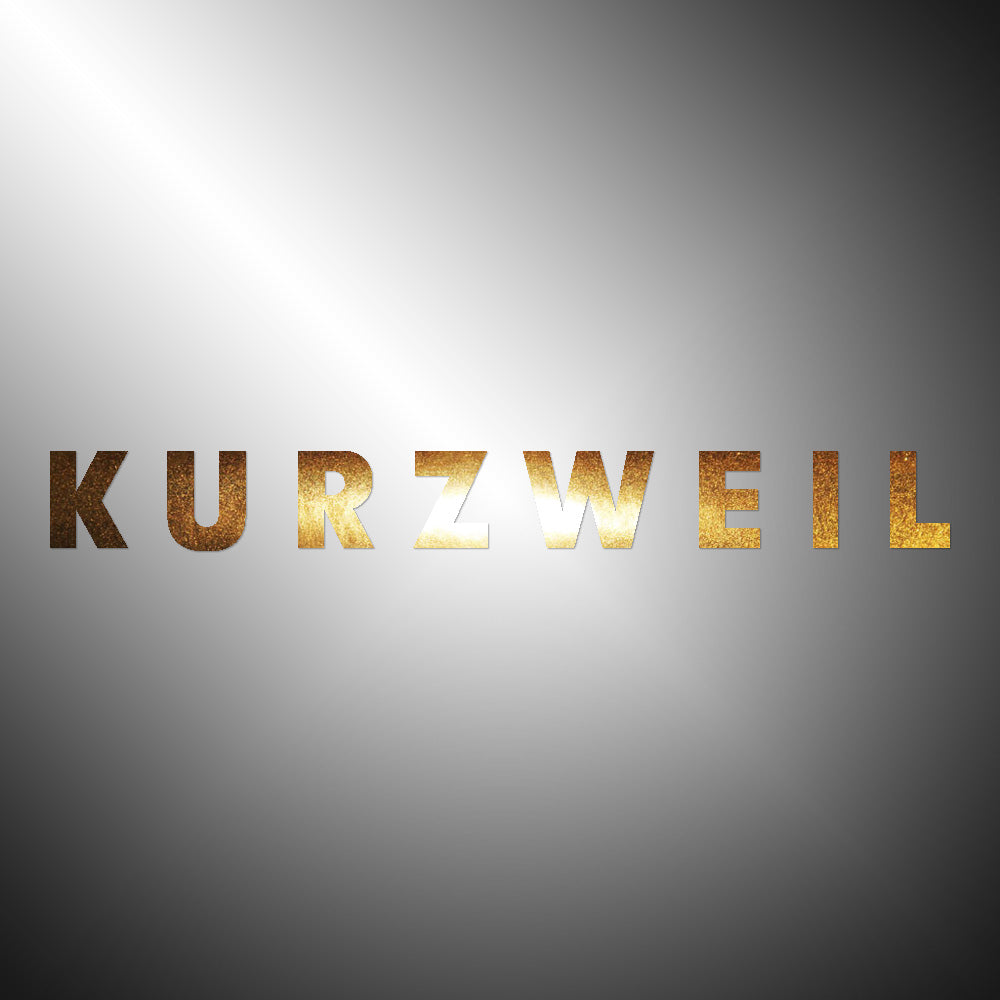 Kurzweil Sticker Decals (die cut not printed)