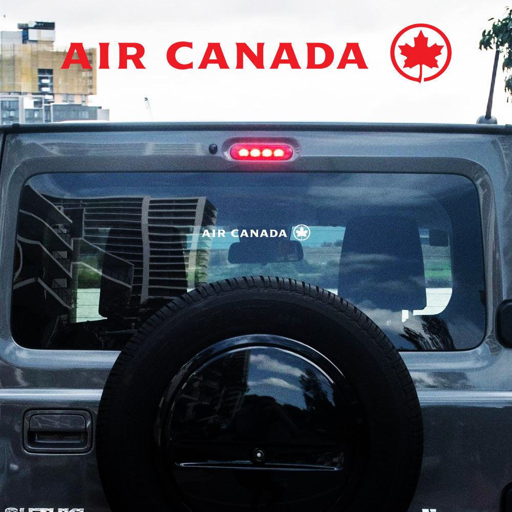 Air Canada Sticker Decals (die cut not printed)