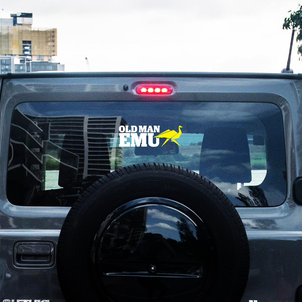 Oldman EMU ARB Sticker Decal (not printed) dual color