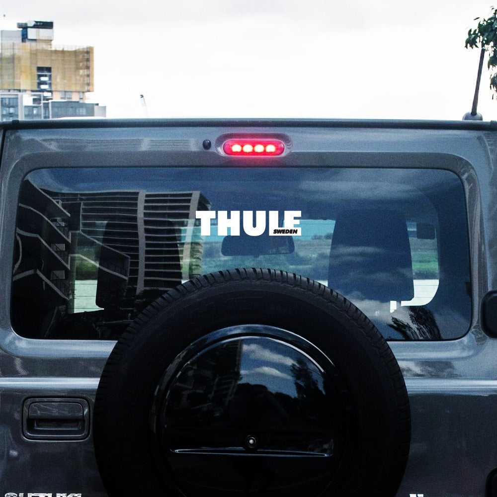 Thule Sweden Sticker Decal (not printed) dual color