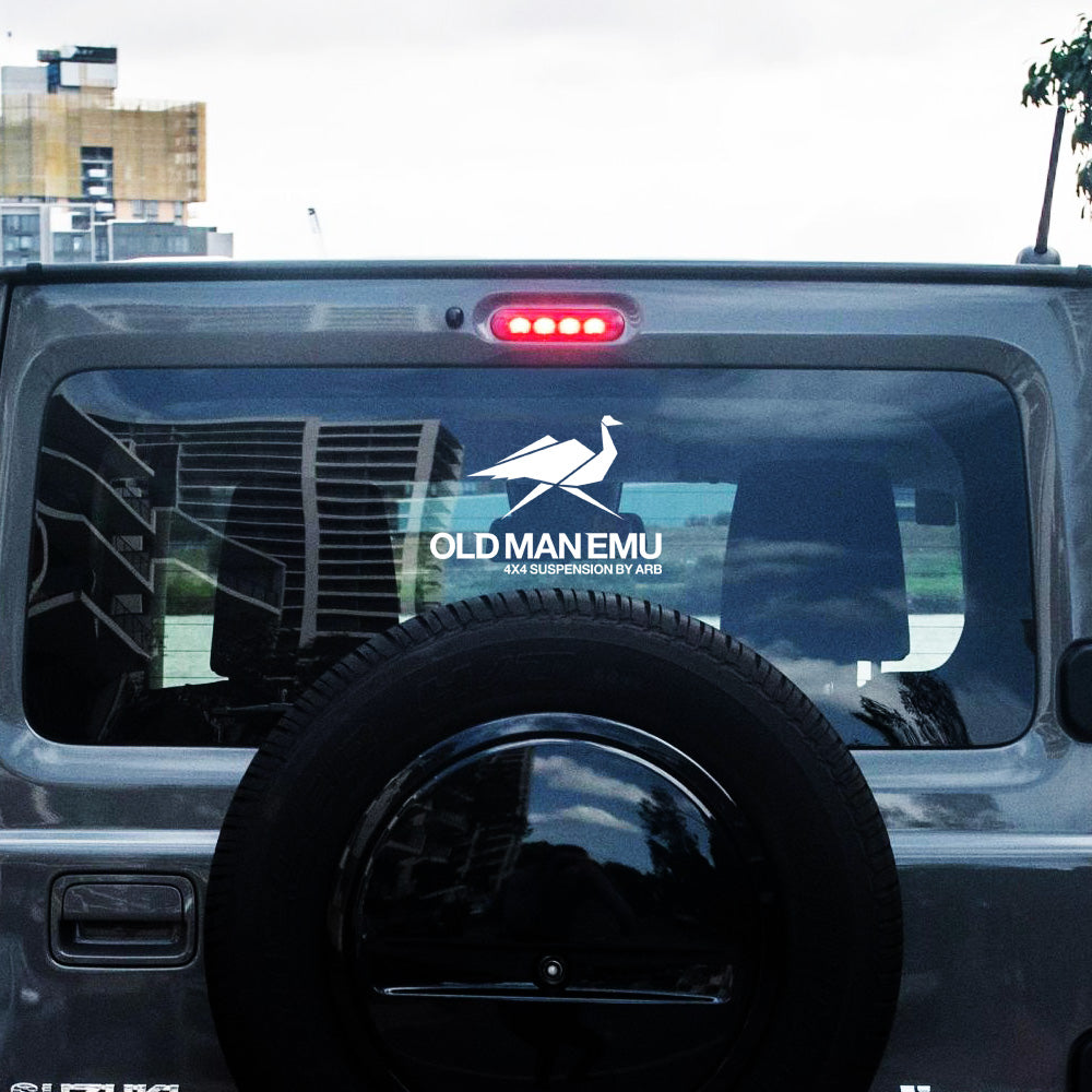 Oldman EMU ARB Sticker Decals (not printed) Large