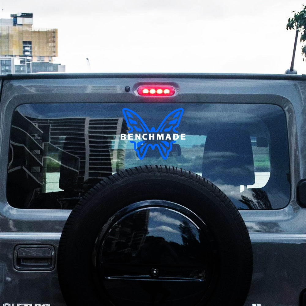 benchmade windshield sticker