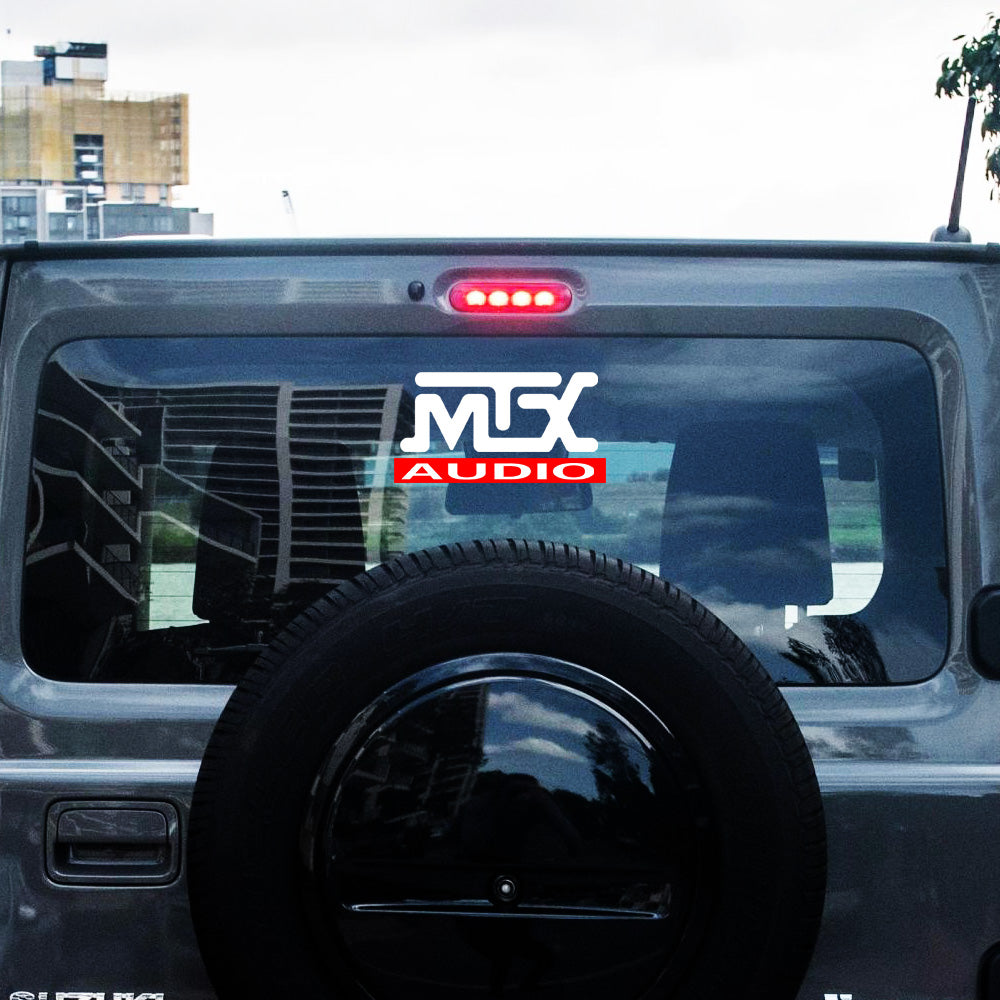 mtx audio car decals