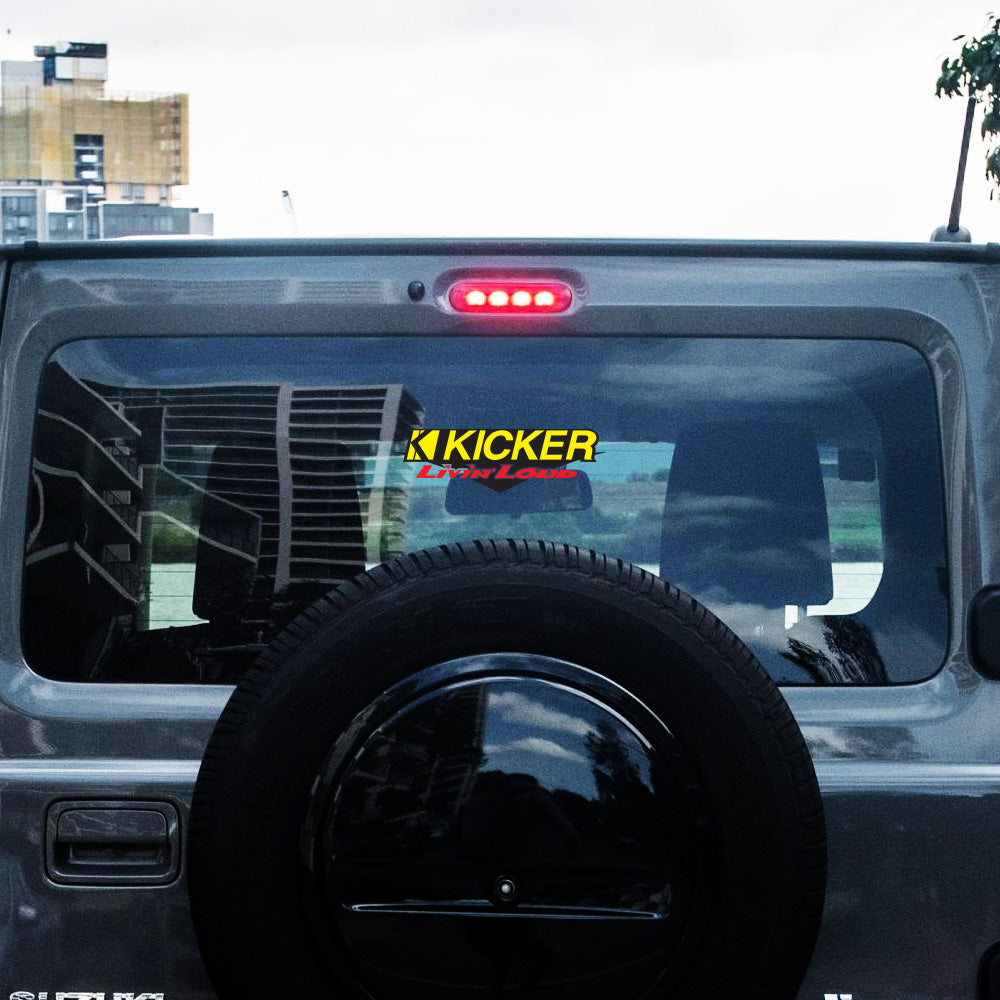 Kicker Livin Loud Sticker Decals (not printed)