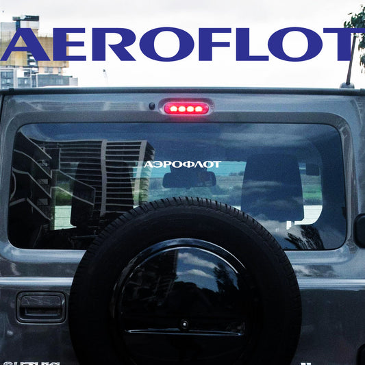 Aeroflot Sticker Decals (die cut not printed)
