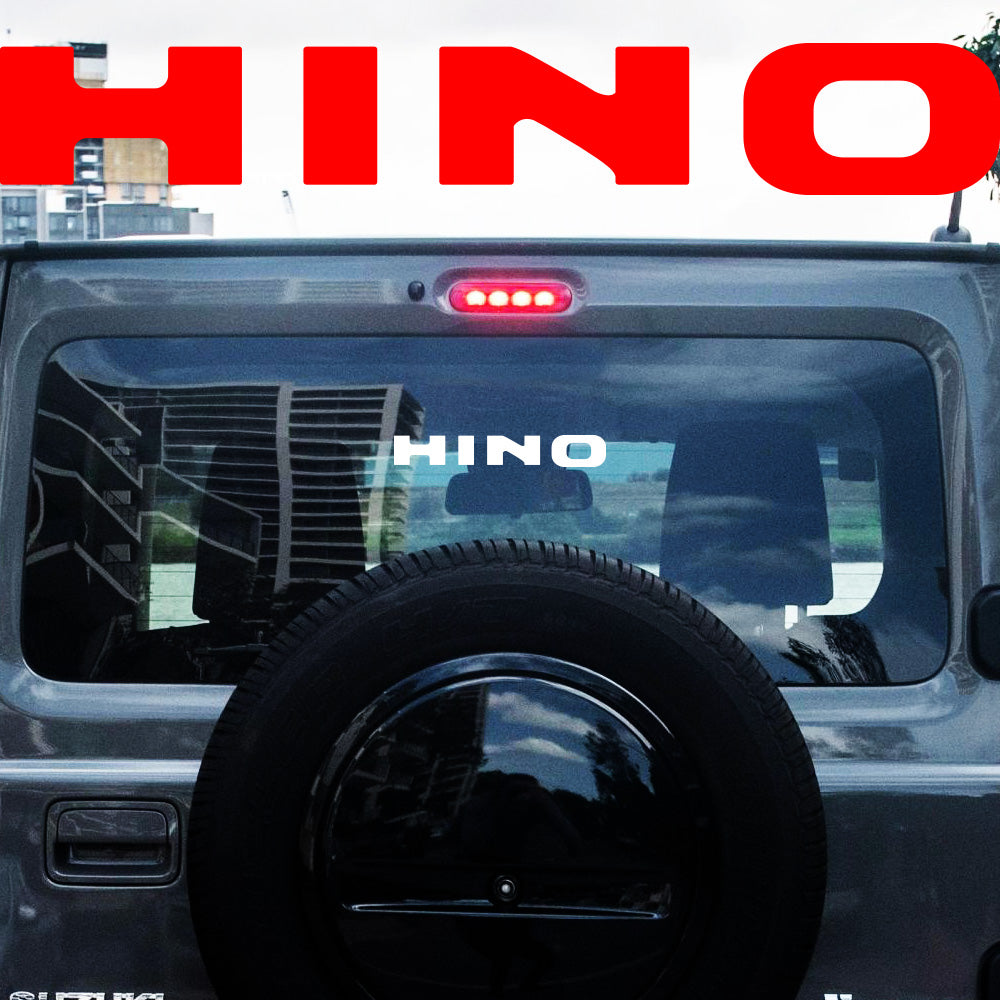 Hino Trucks Sticker Decals (die cut not printed) (Copy)