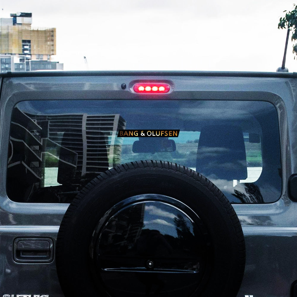 Bang & Olufsen Sticker Decals (not printed) dual color