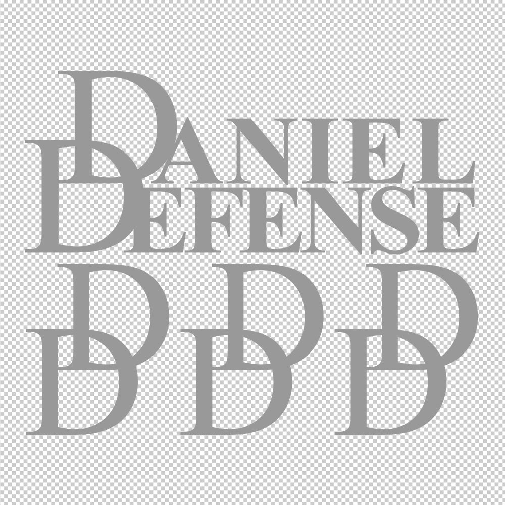 Daniel Defense Sticker Decals (die cut not printed)