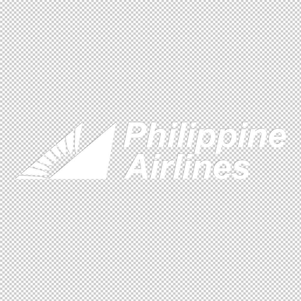 Philippines Airlines Sticker Decals (die cut not printed)