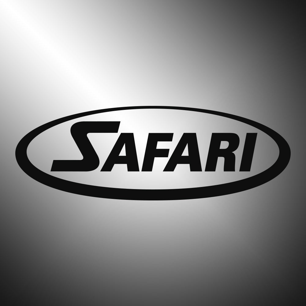 Safari Snorkel 4x4 Sticker Decals (die cut not printed)