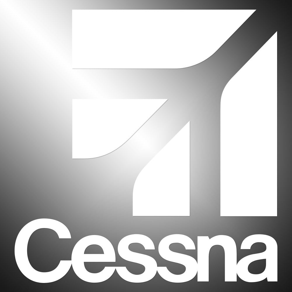 Cessna Sticker Decals (die cut not printed)