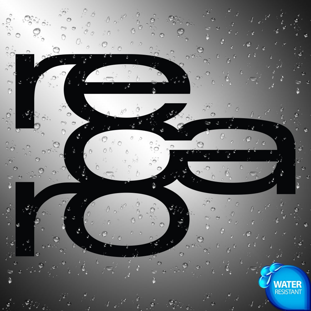 Recaro Sticker Decals (die cut not printed)