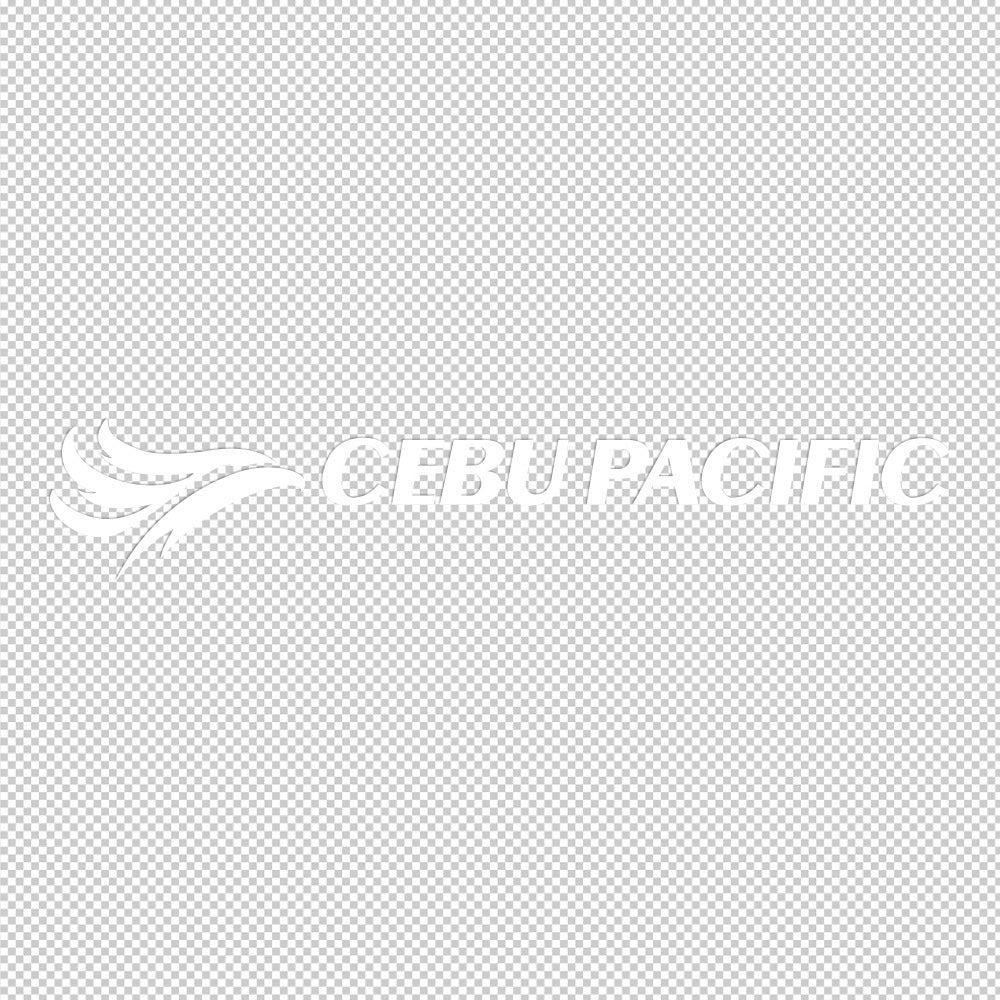 Cebu Pacific Sticker Decals (die cut not printed)