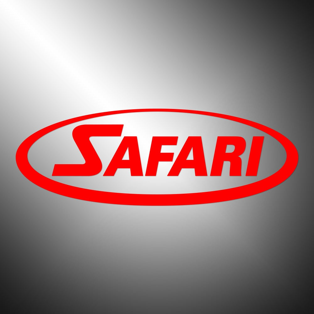 Safari Snorkel 4x4 Sticker Decals (die cut not printed)