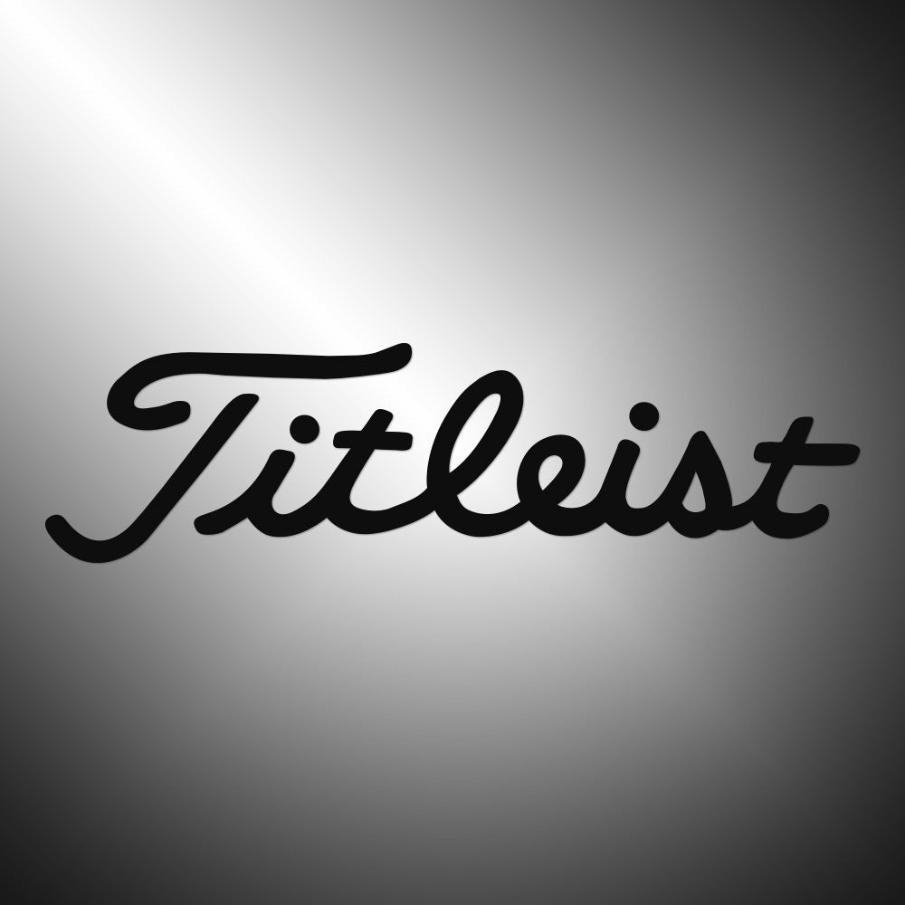 Titleist Sticker Decals (die cut not printed)