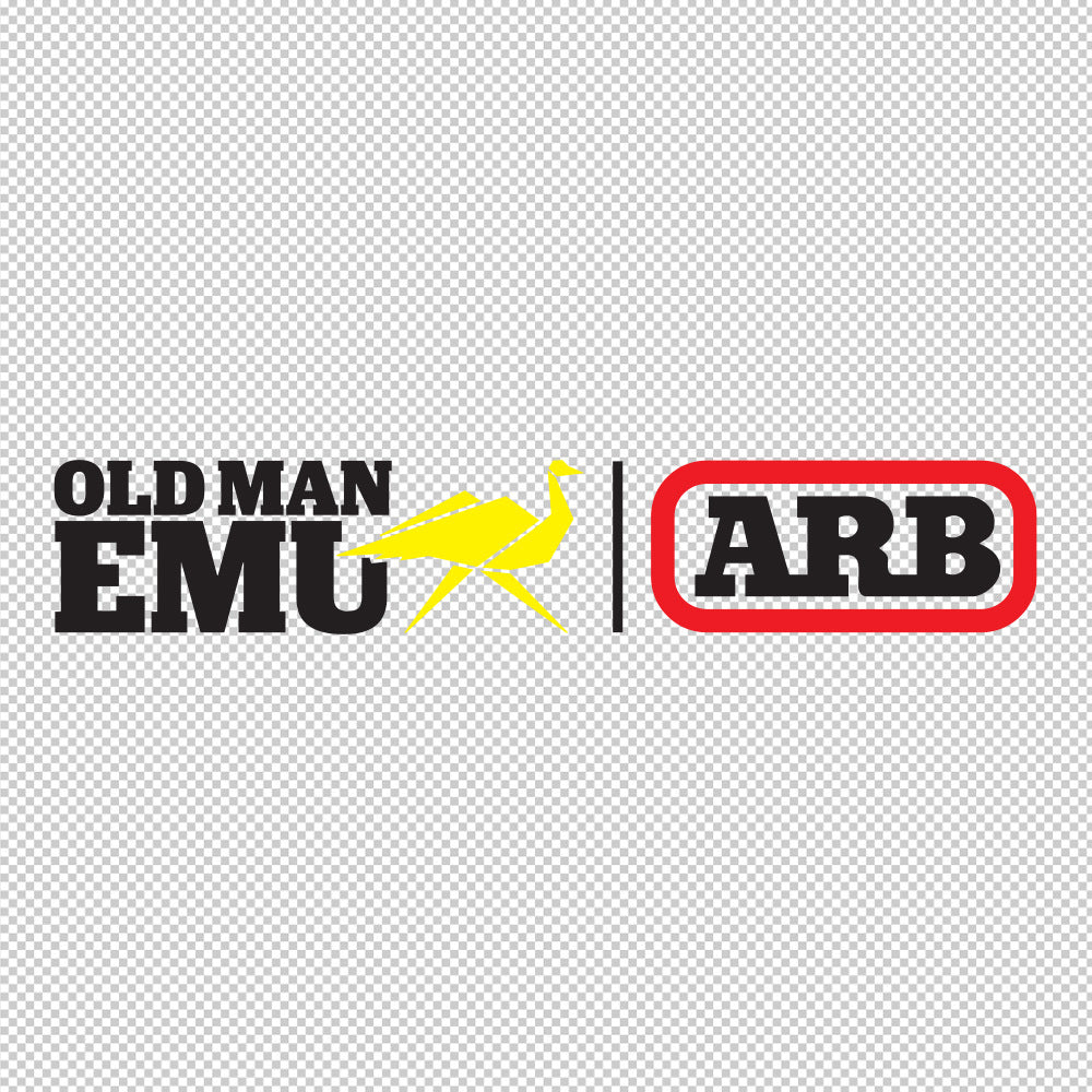 Old Man EMU ARB Sticker Decal (die cut not printed) dual colors