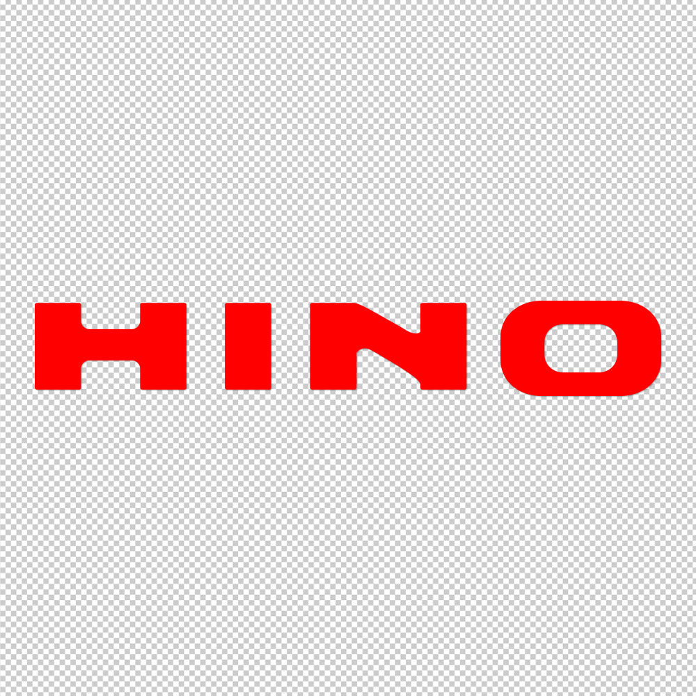 Hino Trucks Sticker Decals (die cut not printed) (Copy)