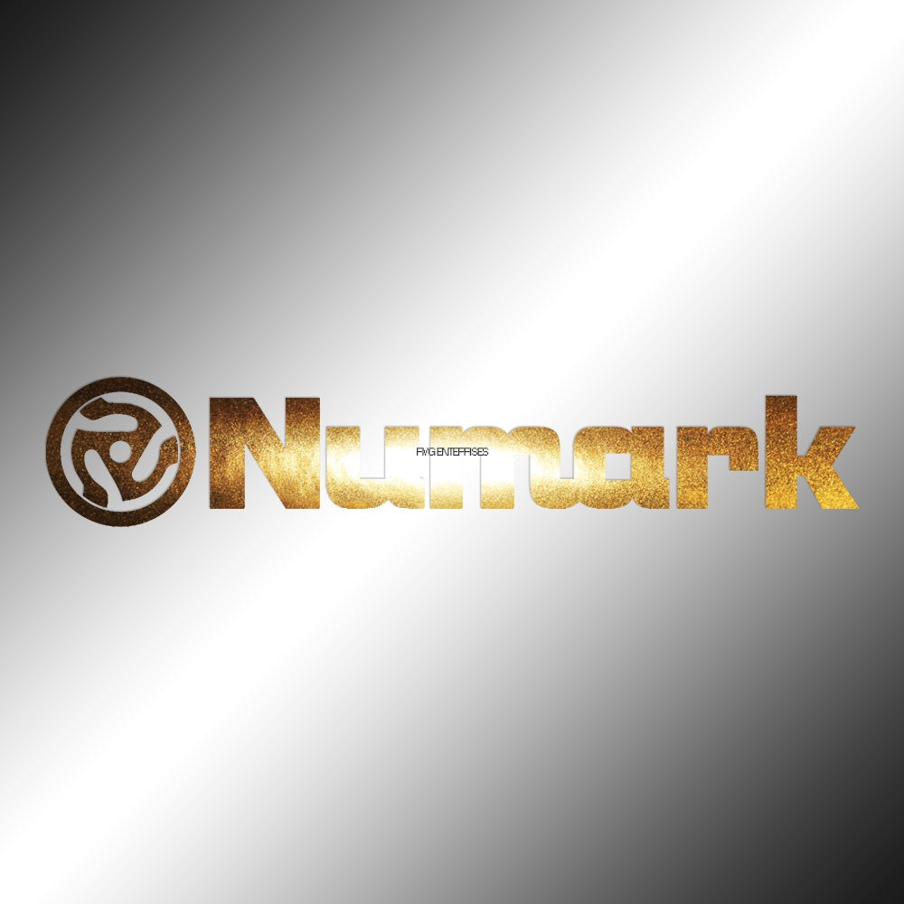 Numark Sticker Decals (die cut not printed)