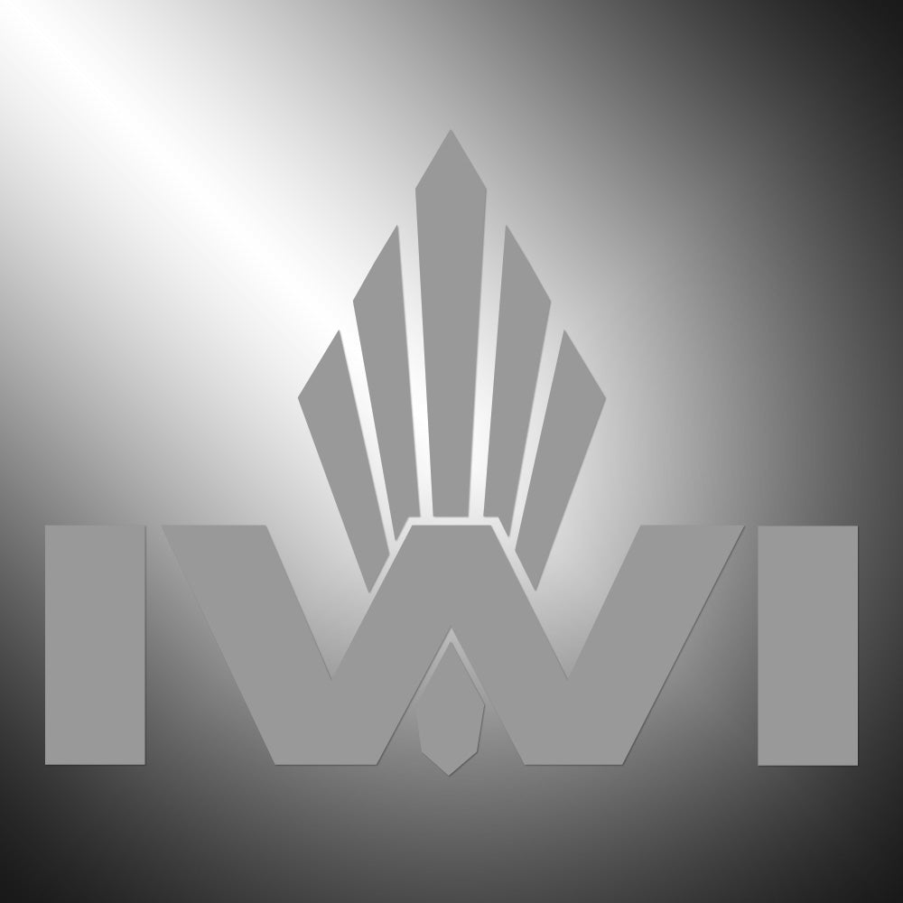 IWI Israel Weapons Industries Sticker Decals (die cut not printed)
