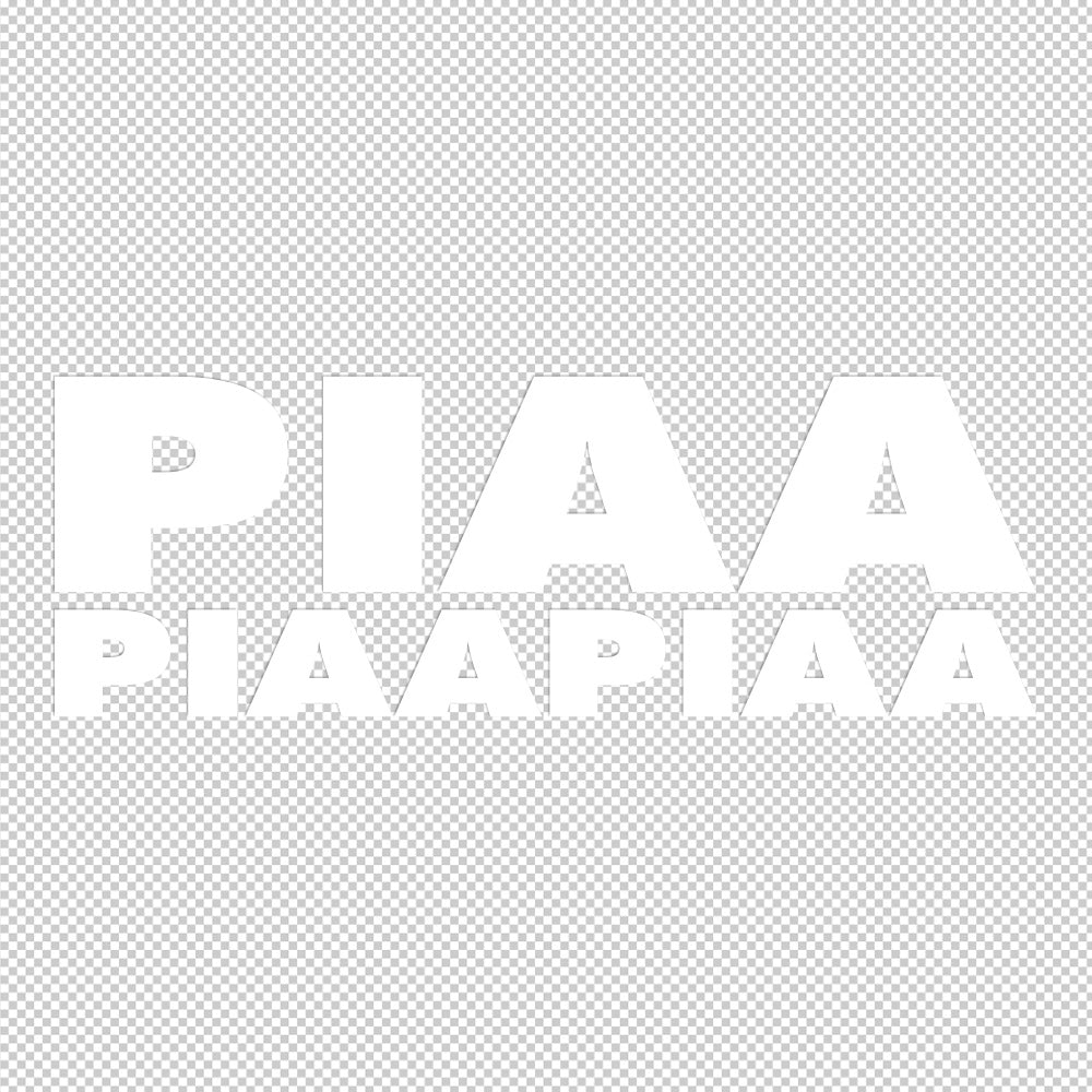 PIAA Decals (not printed) dual color