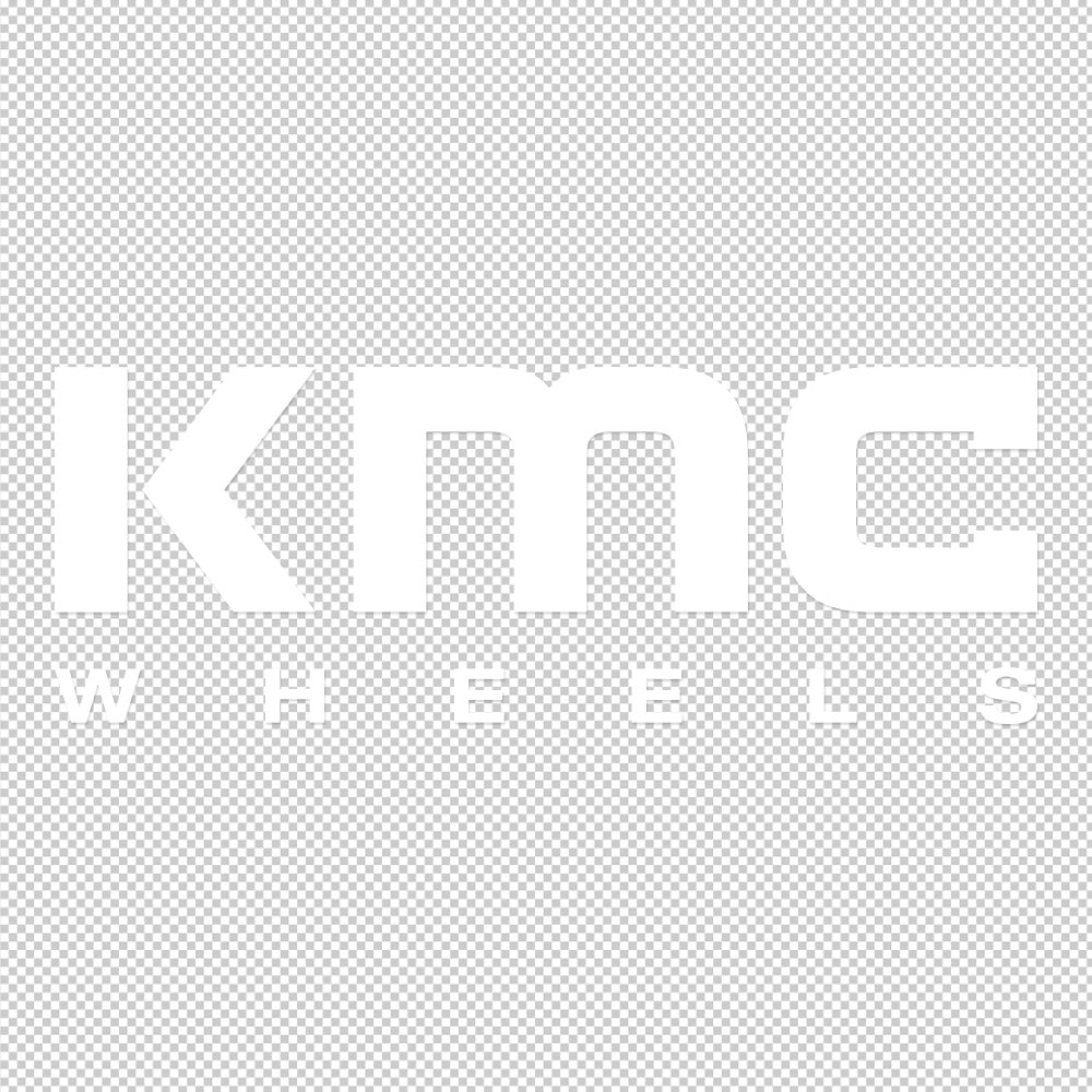KMC Sticker Decals (not printed) Wheels