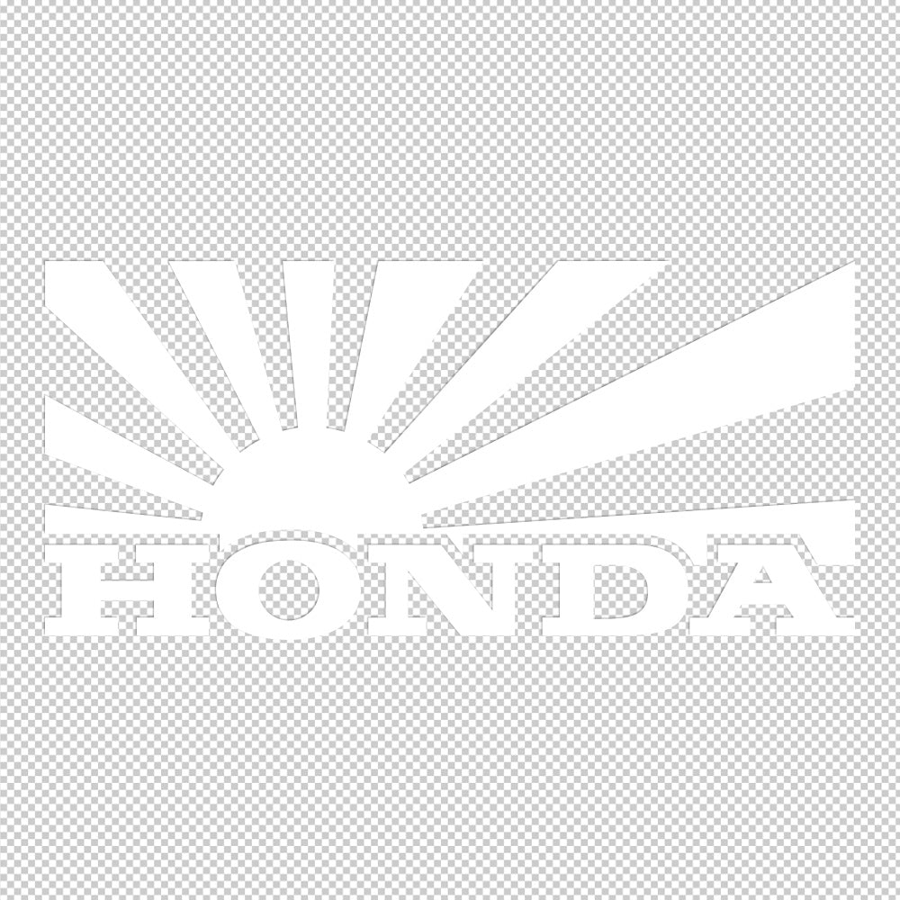 Honda Japan Rising Sun Sticker Decals (die cut not printed)